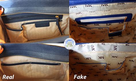 real vs fake mk bag